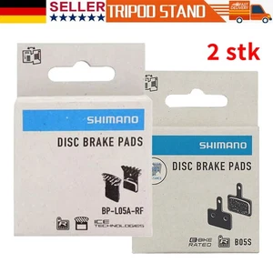 2 STK Shimano L05A-RF Bremspatronen ersetzen L03A Legierung Rückseite Kühlfinnen - Bild 1 von 9