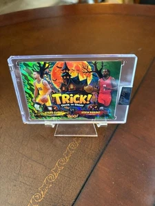 2025 HAUNTED HITS BOO STEPH CURRY & KEVIN DURANT TRICK! CASE HIT 1 OF 1 #D 1/1 - Picture 1 of 2