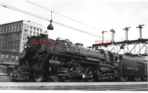 25B141 RP 1932/50 BOSTON & ALBANY RAILROAD 4-6-4 LOCO #610 BOSTON - Imagen 1 de 2