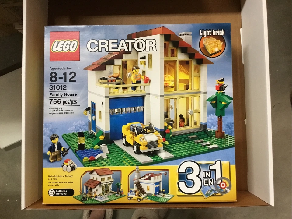 LEGO • Creador • Casa Familiar • 31012 • Ladrillo Ligero 3 en 1 Nuevo Envío Rápido Asegurado Foto 1 de 1