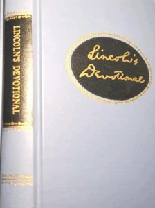 Lincoln's Devotional Facsimile 1852 Carl Sandburg Intro 1957 Channel Press USA - Picture 1 of 16