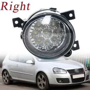 Right Fog Light Assembly LED White For VW Golf Mk5 Jetta Rabbit 2005-2009 - Picture 1 of 20