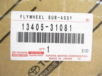 Conjunto de volante embrague genuino OEM Toyota 13405-31081 Foto 1 de 4