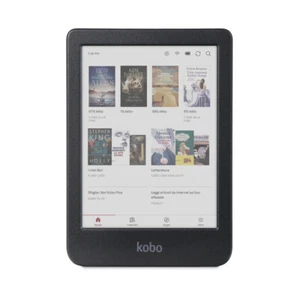 Lettore E-book 6" Touch Screen 16GB Wi-Fi Nero E Ink Kaleido N367-KU-BK-K-C Kobo - Foto 1 di 6