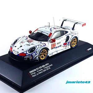 Porsche 911 GT3 RSR #911 Pilet - Tandy - Makowiecki Le Mans USA 2018 1:43 IXO - Imagen 1 de 8