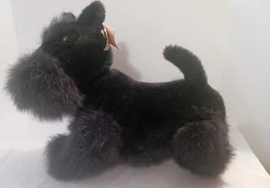Black Scottish Terrier Dankin Elegante Jointed Dog 1984 Hand Crafted USA - Bild 1 von 10