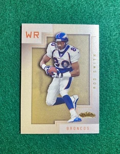 Rod Smith Football Card 2001 Fleer showcase #28 Denver Broncos CF1 - Picture 1 of 2