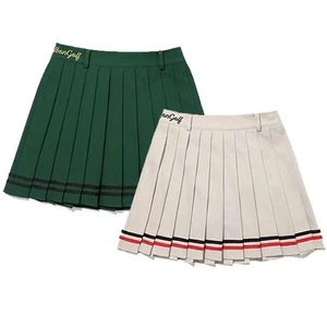 MALBONgolf Clothing Women's Summer Pleatedskirt Sports fashionGolf short skirt13