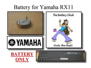 Battery for Yamaha RX11 Drum Machine - Internal Memory Replacement Battery - Picture 1 of 10