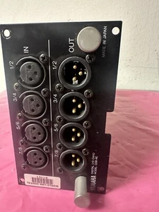 Yamaha CD8-AE XLR AES/EBU Digital I/O Interface Card for 02R - Picture 1 of 5