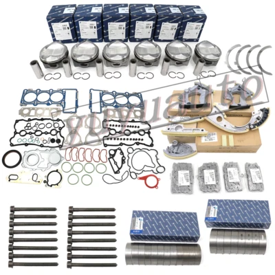 Engine Pistons Gaskets Rebuild Φ22mm Kit For Audi A6 A7 A8 Q5 Q7 3.0T TSI - Image 1 of 4