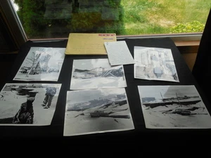 Rare Vintage 1960s King Salmon Anchorage Alaska Earthquake Id'ed Photos + Letter - Picture 1 of 1