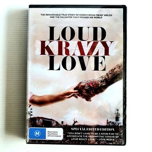 Loud Krazy Love DVD 2018 Biography, Music Documentary, KoRn, Brian Head, Reg 4 - Picture 1 of 6