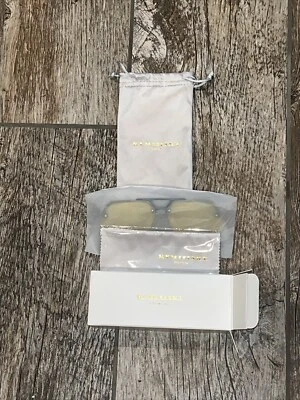 KYMISINKY Oversized Semi-Rimless Aviator Sunglasses for Women Men Half Glasses F - Image 1 of 4