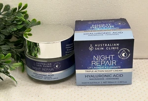Australian Skin Clinic Hyaluronic Acid & Niacinamide Ceramides Face Cream 3.38oz - Picture 1 of 4