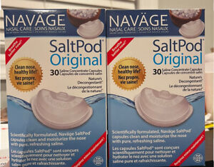 ✳️ Navage Salt Pods Saltpod Original 60 Salt Pods Sealed New Navage EXP 1/26  ✳️