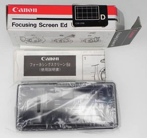  Canon ED Focusing Screen D for A,A2E,5 ........... NEW - Picture 1 of 1