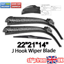 3Pcs/set Front & Rear Windscreen Wiper Blades For Land Rover Freelander 1 96-06