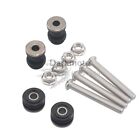 Steel Metal Sissy Bar Mounting Hardware Bolts Nut Kit Fit For 04-Later Xl Models