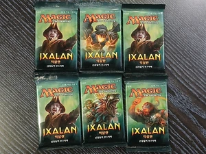 [Factory Sealed] MTG Korean, Ixalan,  6 x booster packs - Picture 1 of 1