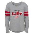 Detroit Red Wings Field Armor Tee NHL Girls Youth L (14) New $30