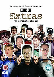 Extras The Complete Collection DVD Ricky Gervais Box Set Series 1 & 2 - Image 1 of 1
