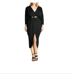 City chic Medium Maxi Va Va Vroom Plus Size 18 - Picture 1 of 1