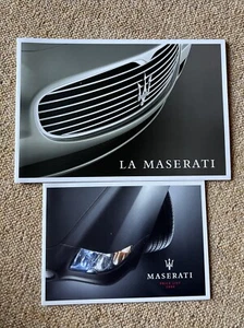 Maserati 2004 Sales Brochure & Price List  Quattroporte Spyder - Picture 1 of 13