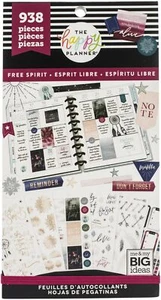 Me And My Big Ideas Happy Planner Seasons Colour Sticker Sheet Book, Free Spirit