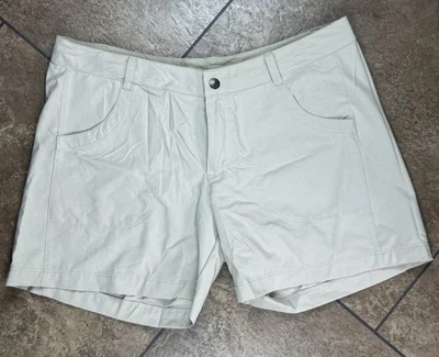 Шорты хаки женские Patagonia Quandary 12 поношенная одежда Gorpcore для пеших прогулок летние - Изображение 1 из 4