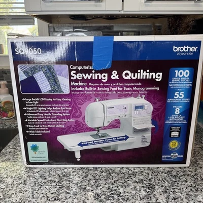 Brother Computerized Sewing & Quilting Machine with Built-in Sewing Font SQ9050 - Image 1 of 4
