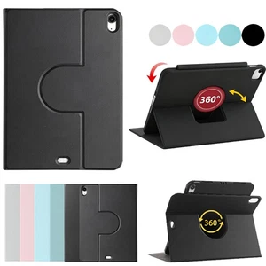 Smart Rotating Stand Case Cover For iPad 5th 6th 7th 8th 9th 10th 11th A16 Gen - Picture 1 of 26