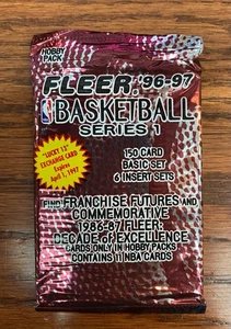 Confezione Basket Fleer Serie 1 1996-1997 | Sigillato in fabbrica - Kobe Bryant RC - Foto 1 di 2