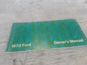 Ford General 1970 manual del propietario original OEM - Imagen 1 de 2