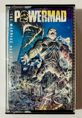 Powermad - The Madness Begins... (Cassette Tape, 1988) Speed Metal Reprise Records Foto 1 de 4