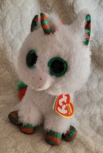 Ty Beanie Boos TySilk Snowfall The Unicorn 2021 - Bild 1 von 6