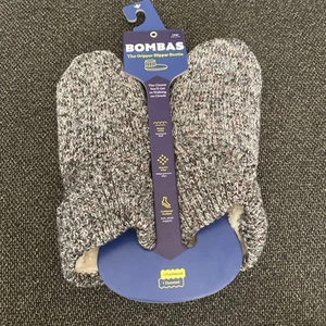 Bombas The Gripper Slipper Bootie Size Large - Gray - Picture 1 of 7