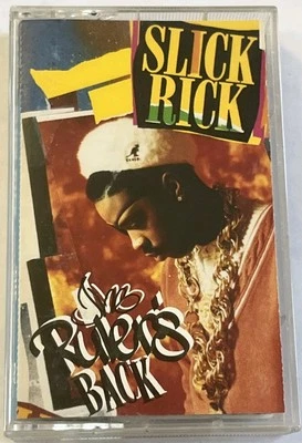 Slick Rick The Ruler's Back Cassette Tape  Rare Rap Tested Works Hip-Hop  - Image 1 of 4