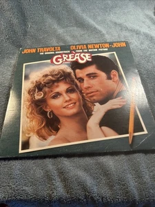 1978 THE ORIGINAL SOUND TRACK GREASE 1ST PRESSING 2 RECORD VINYL FINE - Picture 1 of 6