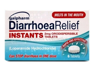 6 Tablets GENERIC - Imodium Instants Relief From Diarrhoea