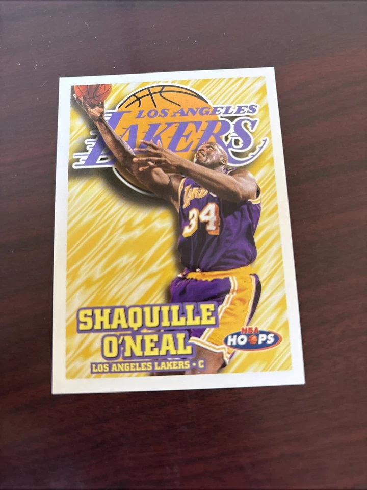 1997-98 NBA Hoops - Shaquille O'Neal #81 Los Angeles Lakers - Image 1 of 1