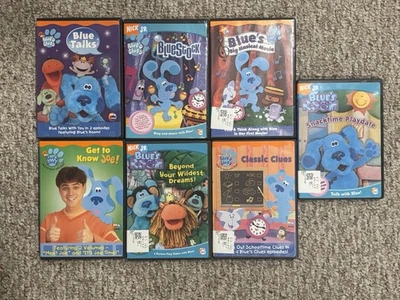 Blues Clues - Get To Know Joe, Blue Talks, Big Musical Movie - 7x DVD Lot - Image 1 of 2