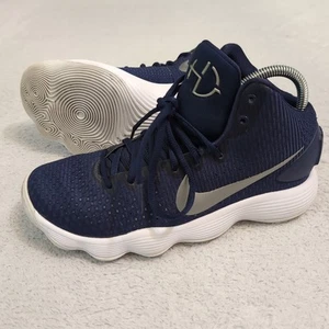 Nike Hyperdunk 2017 Navy Blue & White 897808-400 Basketball Shoes Men's 7 - Picture 1 of 8