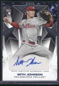 2025 Topps #BSA2-SJ Seth Johnson Baseball Stars Autographs (Series Two) - Picture 1 of 2