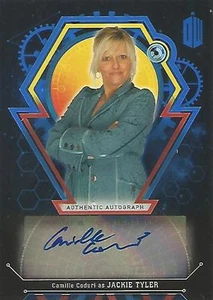 Doctor Who Extraterrestrial: Blue C Coduri "Jackie Tyler" Autogrammkarte #02/25 - Bild 1 von 1