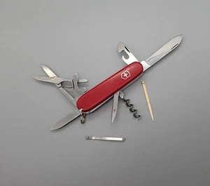 Victorinox Climber Swiss Army Knife Red! NO HOOK VERSION! *Vintage* - Picture 1 of 10