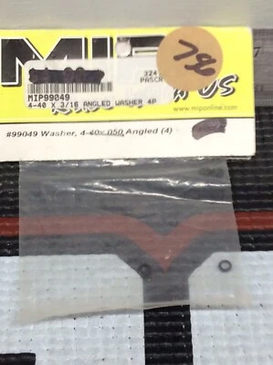 MIP MIP99049 Angled Washers {4-40 X.050 X 4pc.} NewInPack USA Shipped - Image 1 of 3