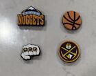 Denver Nuggets Basketball Themed Pack NBA Shoe Charms for Crocs