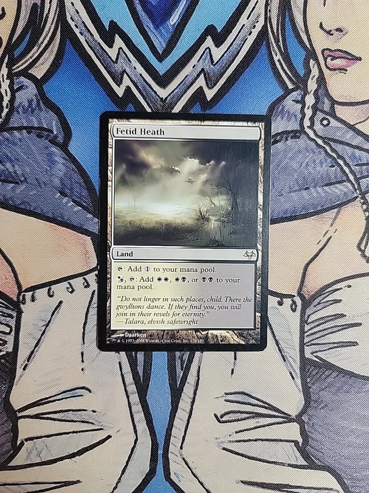 1x Fetid Heath - LP Eventide MTG Magic - Image 1 of 1