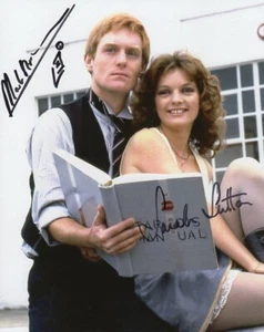 Doctor Who Autograph: MARK STRICKSON & SARAH SUTTON (Terminus) Signed Photo - Picture 1 of 1